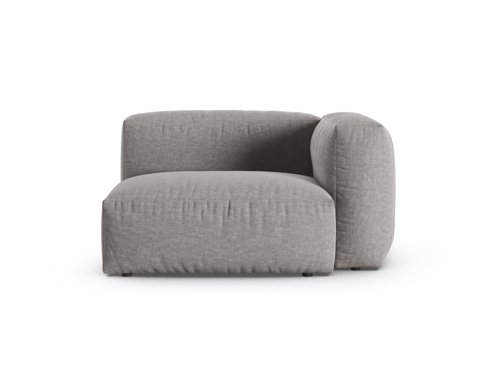 1-Sitzer Sofa Martina Wide XL rechts in Light Grey-Boston präsentiert im Onlineshop von KAQTU Design AG. Modulares Sofa ist von Micadoni