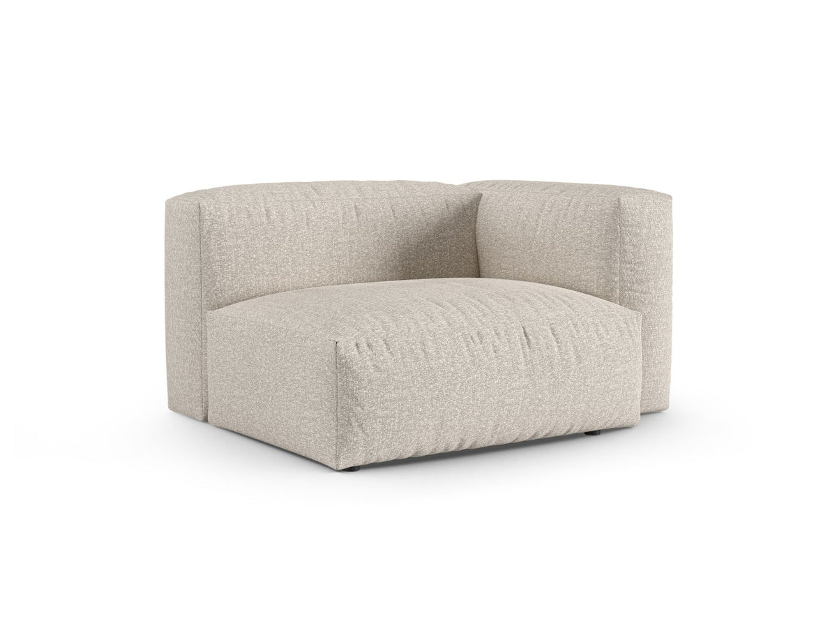 1-Sitzer Sofa Martina Wide XL rechts in Beige-Monet präsentiert im Onlineshop von KAQTU Design AG. Modulares Sofa ist von Micadoni