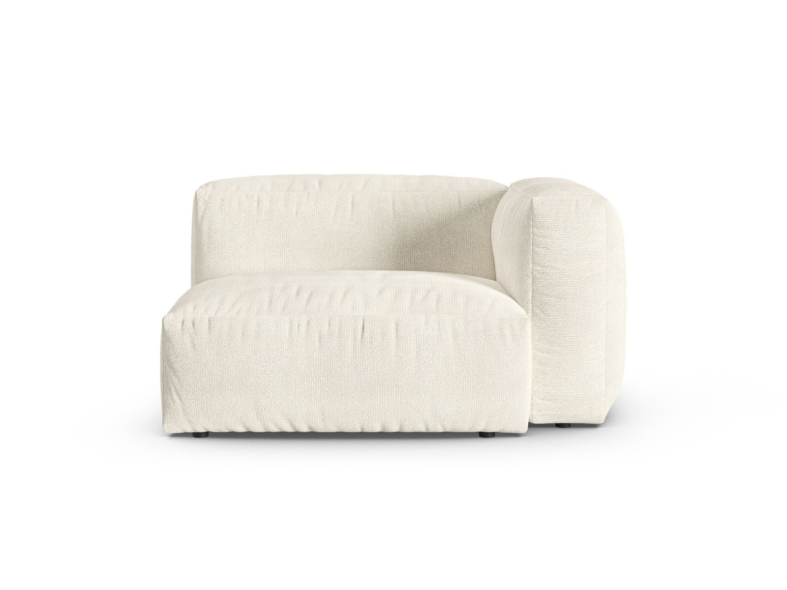 1-Sitzer Sofa Martina Wide XL rechts in Ivory-Monet präsentiert im Onlineshop von KAQTU Design AG. Modulares Sofa ist von Micadoni