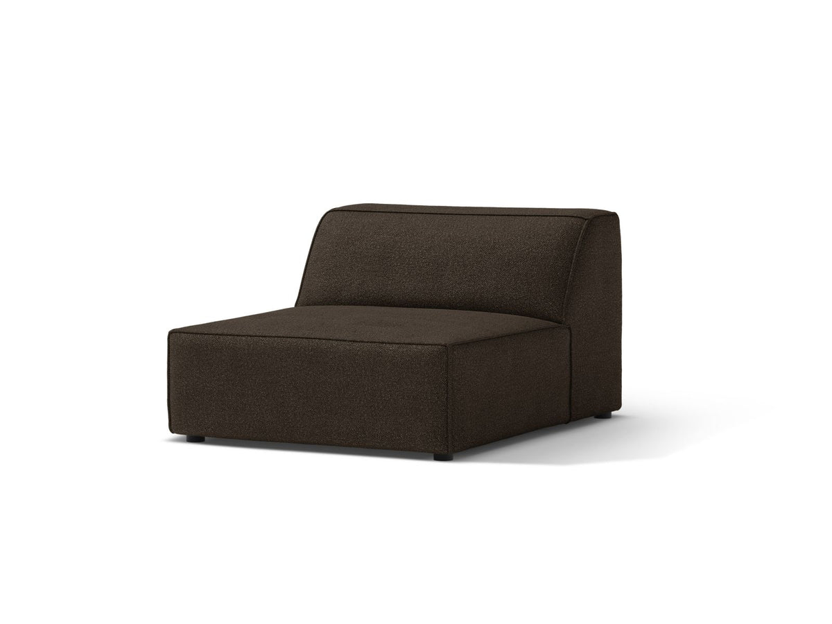 1-Sitzer Modul Armless Jodie in Brown-Baloo präsentiert im Onlineshop von KAQTU Design AG. Modulares Sofa ist von Micadoni