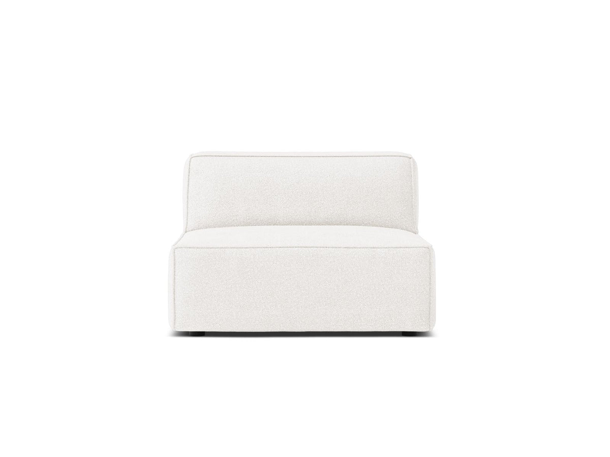 1-Sitzer Modul Armless Jodie in White-Baloo präsentiert im Onlineshop von KAQTU Design AG. Modulares Sofa ist von Micadoni