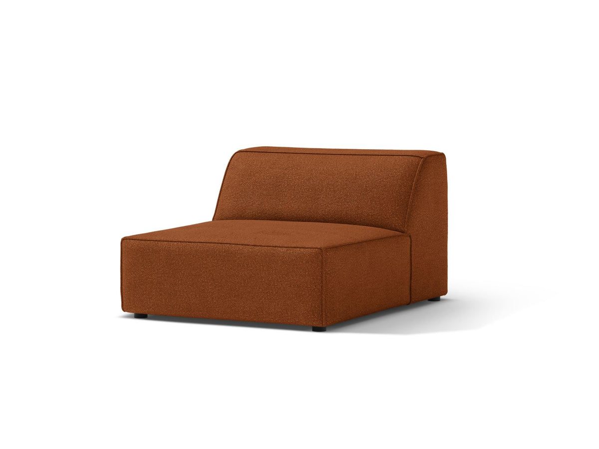 1-Sitzer Modul Armless Jodie in Terracotta-Baloo präsentiert im Onlineshop von KAQTU Design AG. Modulares Sofa ist von Micadoni