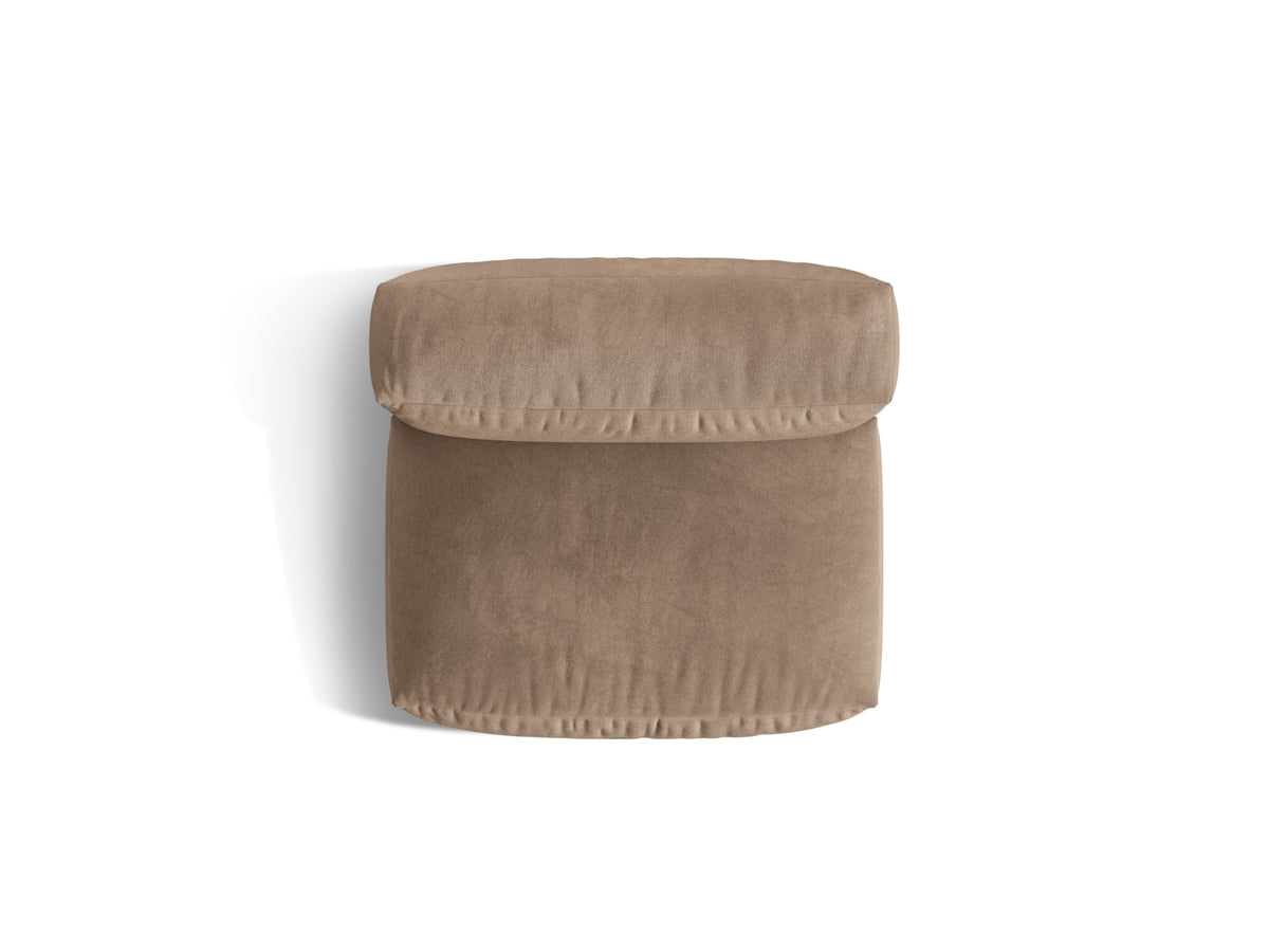 Martina Modul Armless 1 Sitzer in Dark Beige-Vogue präsentiert im Onlineshop von KAQTU Design AG. Modulares Sofa ist von Micadoni