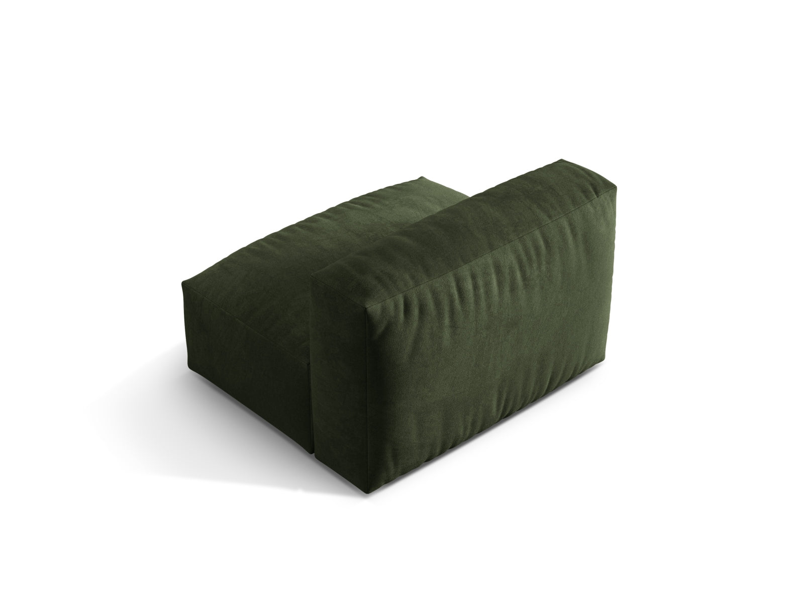 Entdecken Sie den Martina Velour Modul Armless 1 Sitzer von Micadoni – ideal für kompakte Wohnräume. Stilvolles Design und optimaler Komfort vereint!