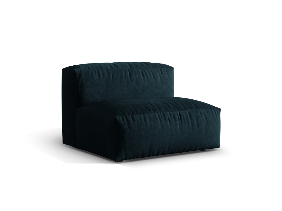 Martina Modul Armless 1 Sitzer in Deep Petrol-Vogue präsentiert im Onlineshop von KAQTU Design AG. Modulares Sofa ist von Micadoni
