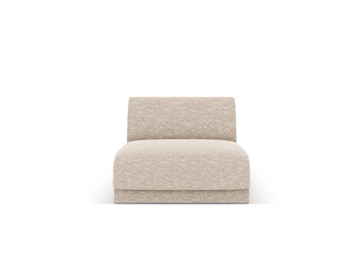 Miley Modul Armless 1 Sitzer in Beige-Haga präsentiert im Onlineshop von KAQTU Design AG. Modulares Sofa ist von Micadoni