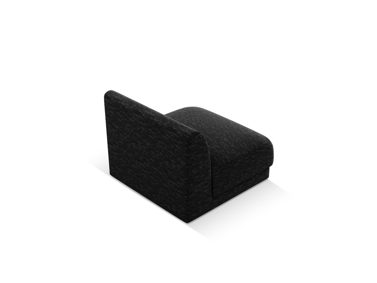 Miley Modul Armless 1 Sitzer in Black-Haga präsentiert im Onlineshop von KAQTU Design AG. Modulares Sofa ist von Micadoni