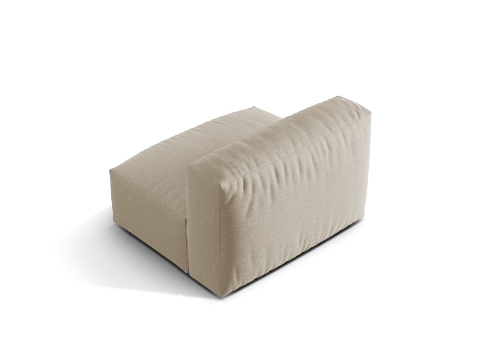Martina Modul Armless 1 Sitzer in Light Beige präsentiert im Onlineshop von KAQTU Design AG. Modulares Sofa ist von Micadoni