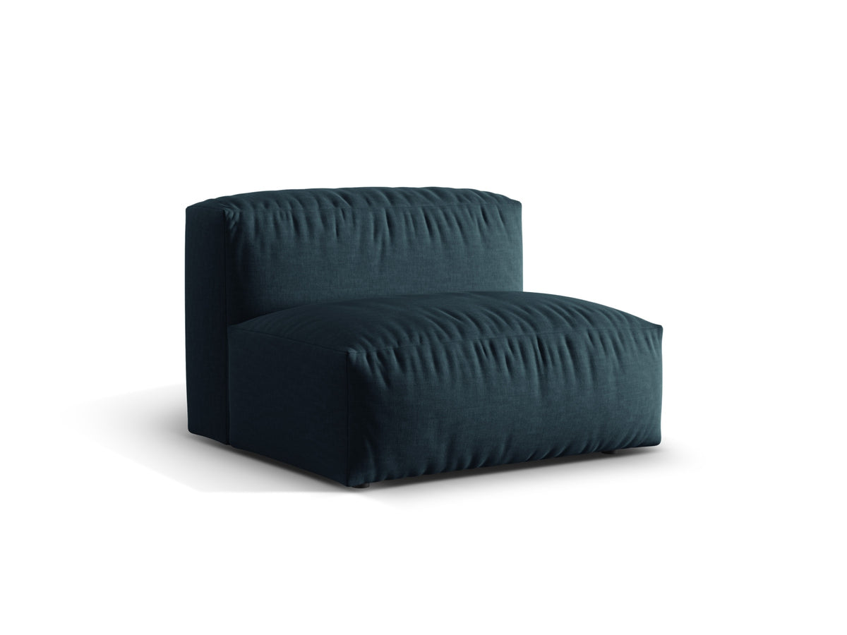 Martina Modul Armless 1 Sitzer in Blue Jeans-Boston präsentiert im Onlineshop von KAQTU Design AG. Modulares Sofa ist von Micadoni