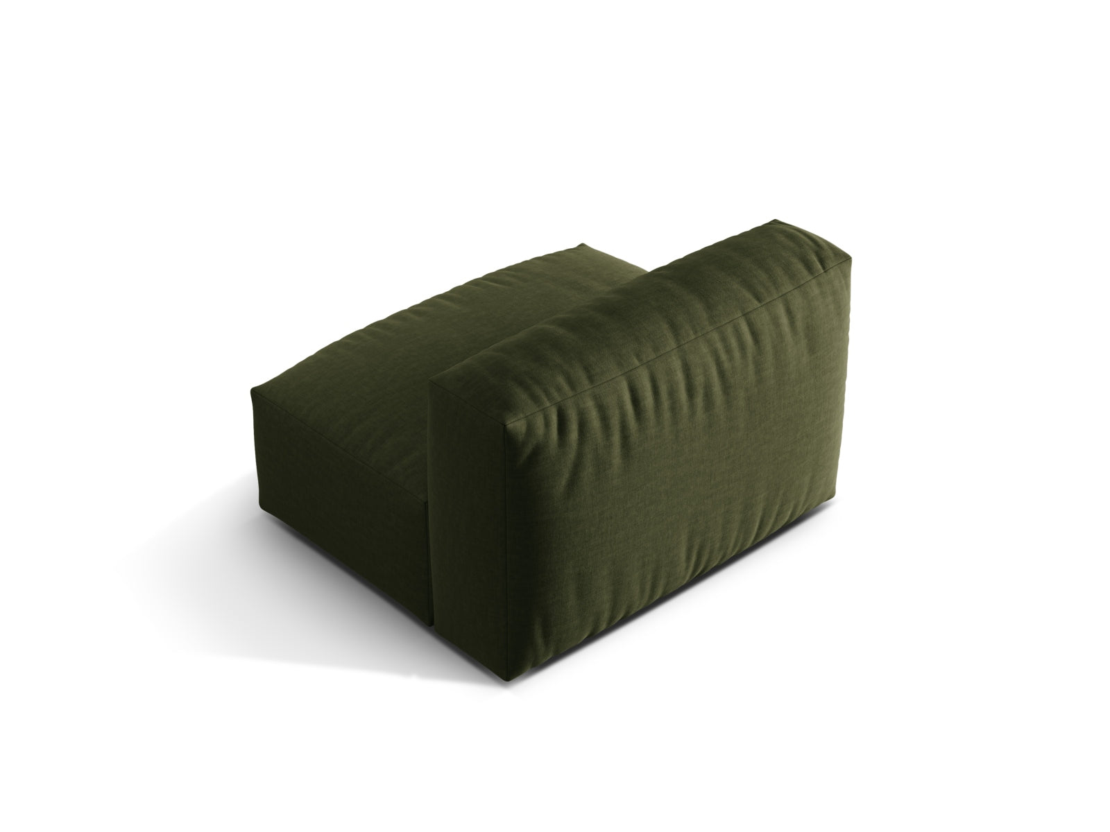 Martina Modul Armless 1 Sitzer in Green präsentiert im Onlineshop von KAQTU Design AG. Modulares Sofa ist von Micadoni