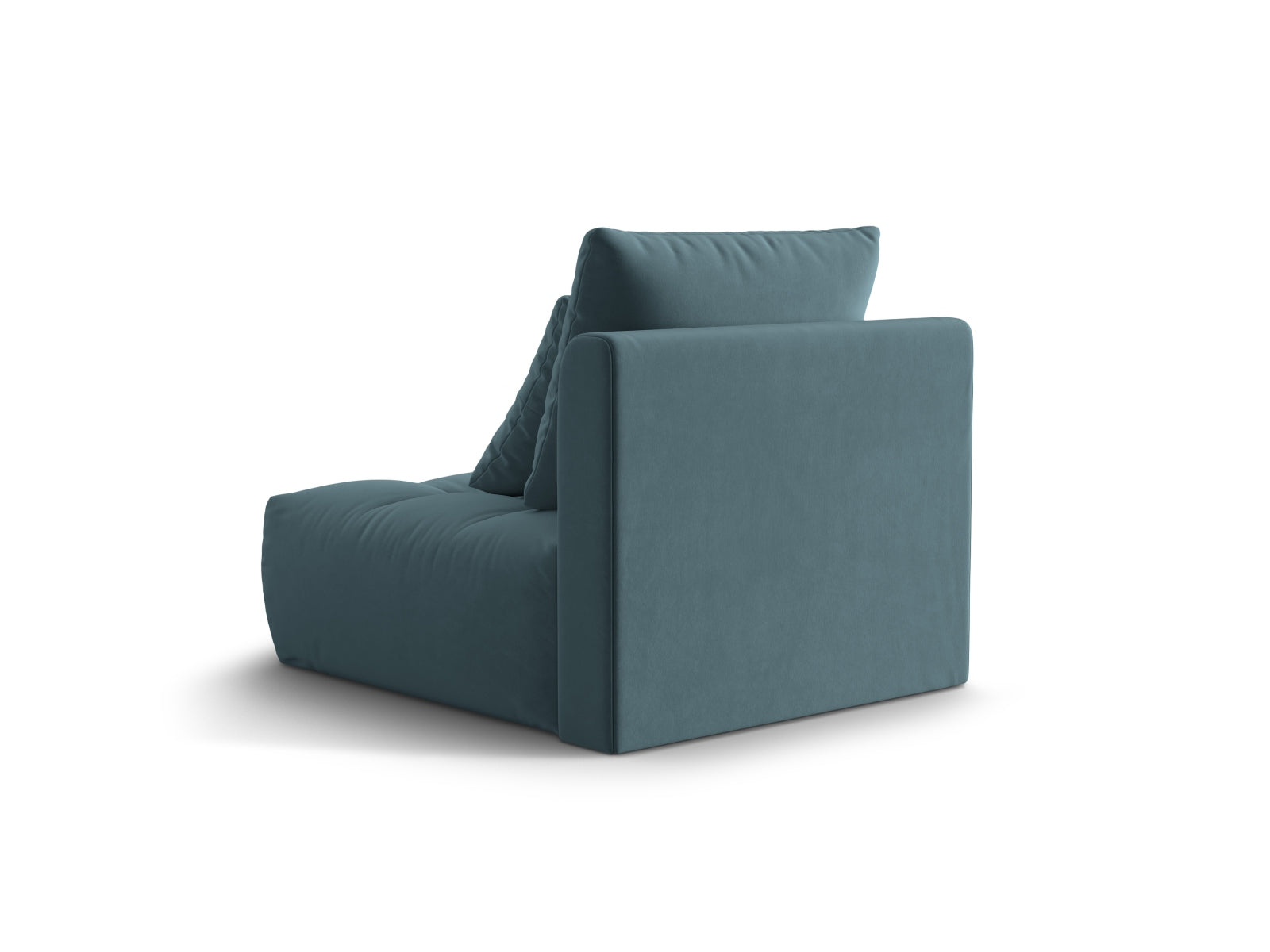 Bloom Velour Modul Armless 1 Sitzer in Pastel Blue präsentiert im Onlineshop von KAQTU Design AG. Modulares Sofa ist von Micadoni