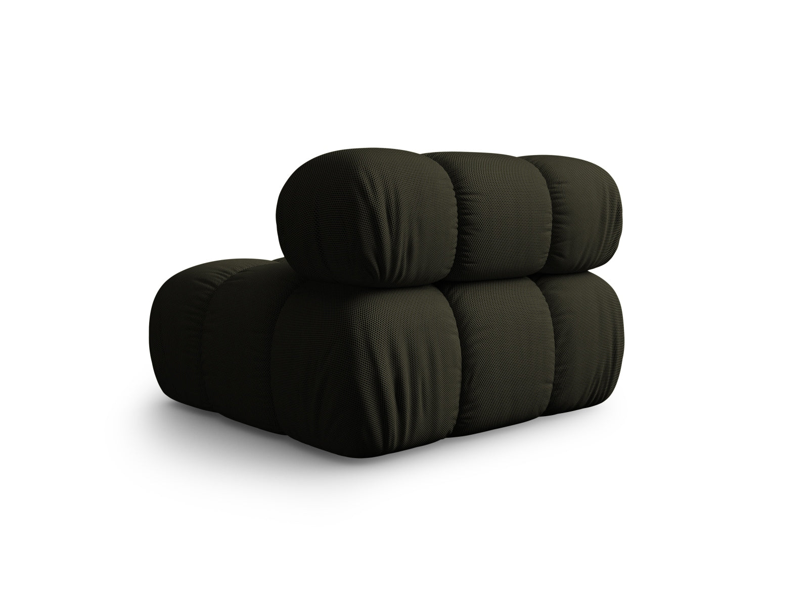 Eleganter Bellis Modul Armless 1 Sitzer in Amazon Green-Sonic, ideal für stilvolle Wohnräume und flexible Einrichtungslösungen.