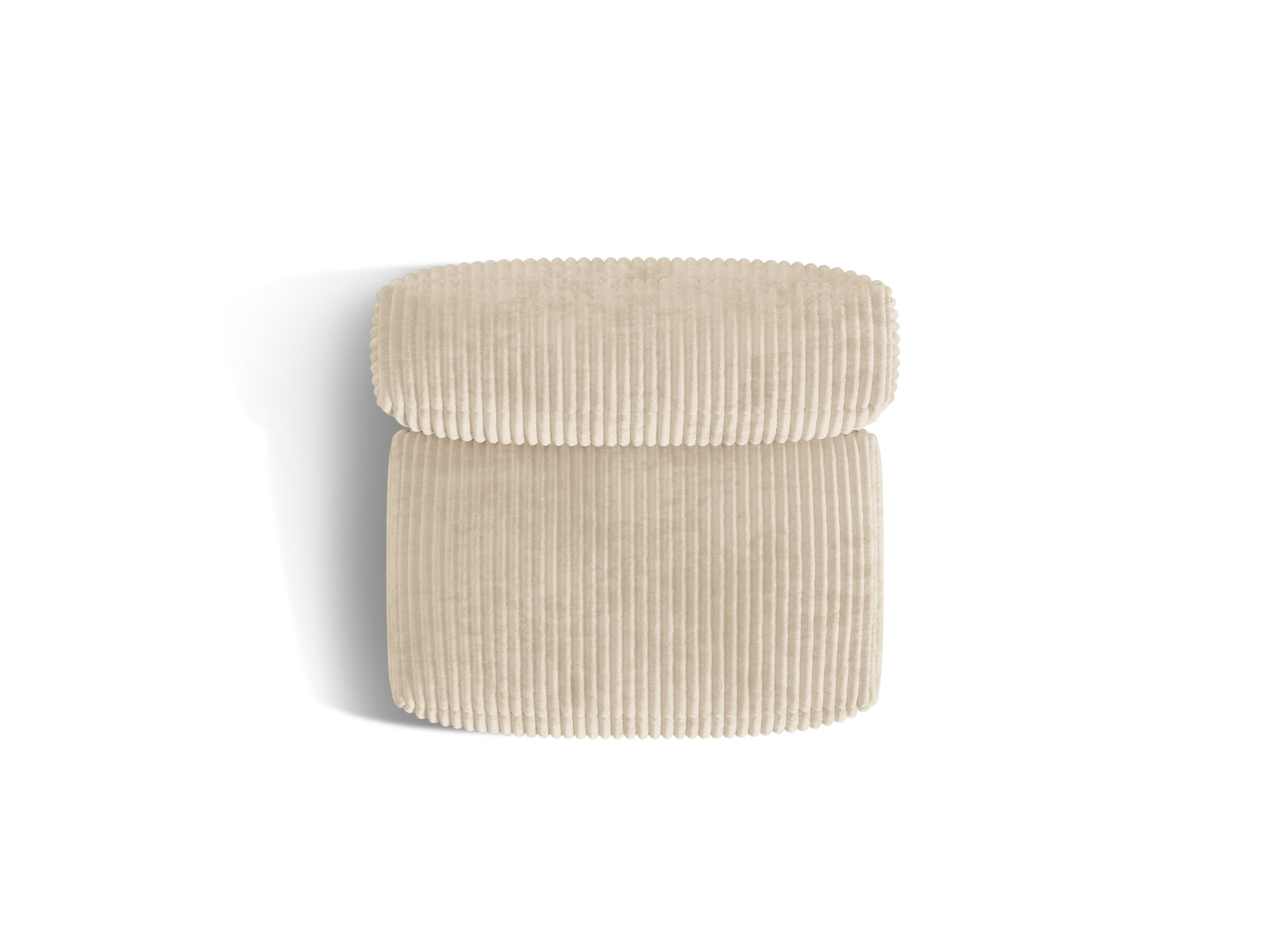 Martina Modul Armless 1 Sitzer in Light Beige präsentiert im Onlineshop von KAQTU Design AG. Modulares Sofa ist von Micadoni
