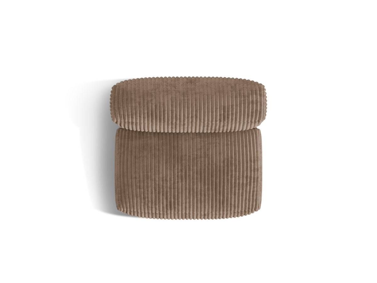 Martina Modul Armless 1 Sitzer in Acorn-Tilia präsentiert im Onlineshop von KAQTU Design AG. Modulares Sofa ist von Micadoni