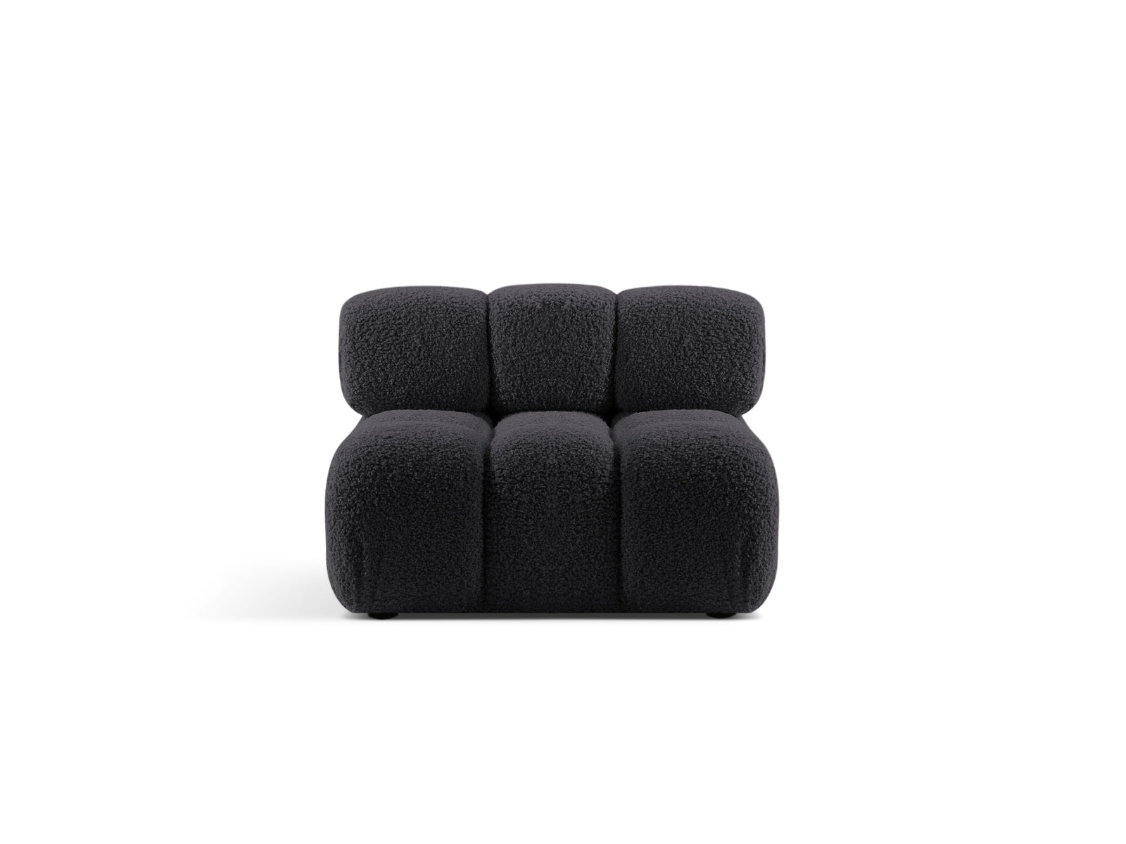 Bellis Modul Armless 1 Sitzer in Graphite-Rolf präsentiert im Onlineshop von KAQTU Design AG. Modulares Sofa ist von Micadoni