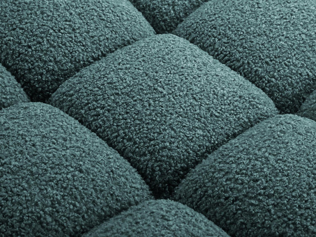 Bellis Modul Armless 1 Sitzer in Petrol-Rolf präsentiert im Onlineshop von KAQTU Design AG. Modulares Sofa ist von Micadoni