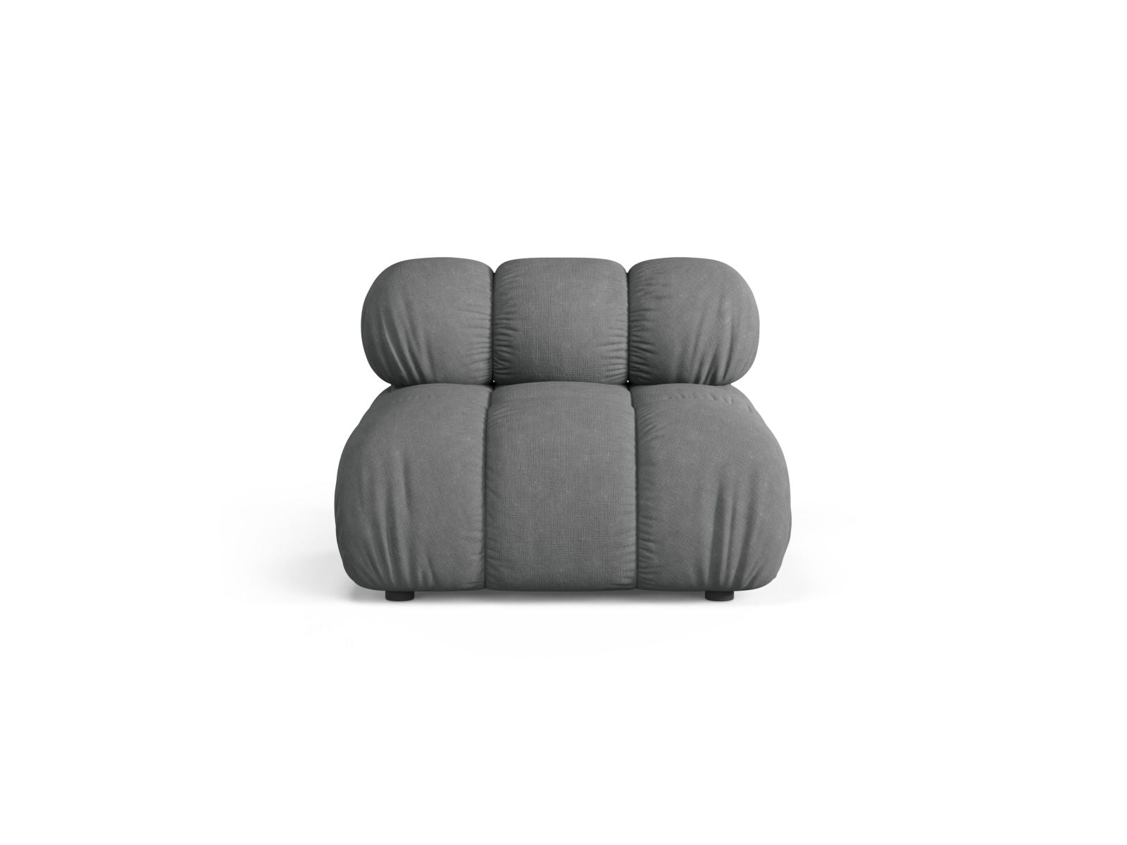 1-Sitzer Modul Armless Bellis in Grey-Liberty präsentiert im Onlineshop von KAQTU Design AG. Modulares Sofa ist von Micadoni