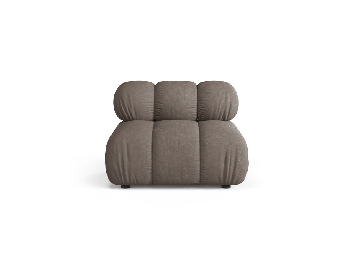 1-Sitzer Modul Armless Bellis in Cappuccino-Liberty präsentiert im Onlineshop von KAQTU Design AG. Modulares Sofa ist von Micadoni