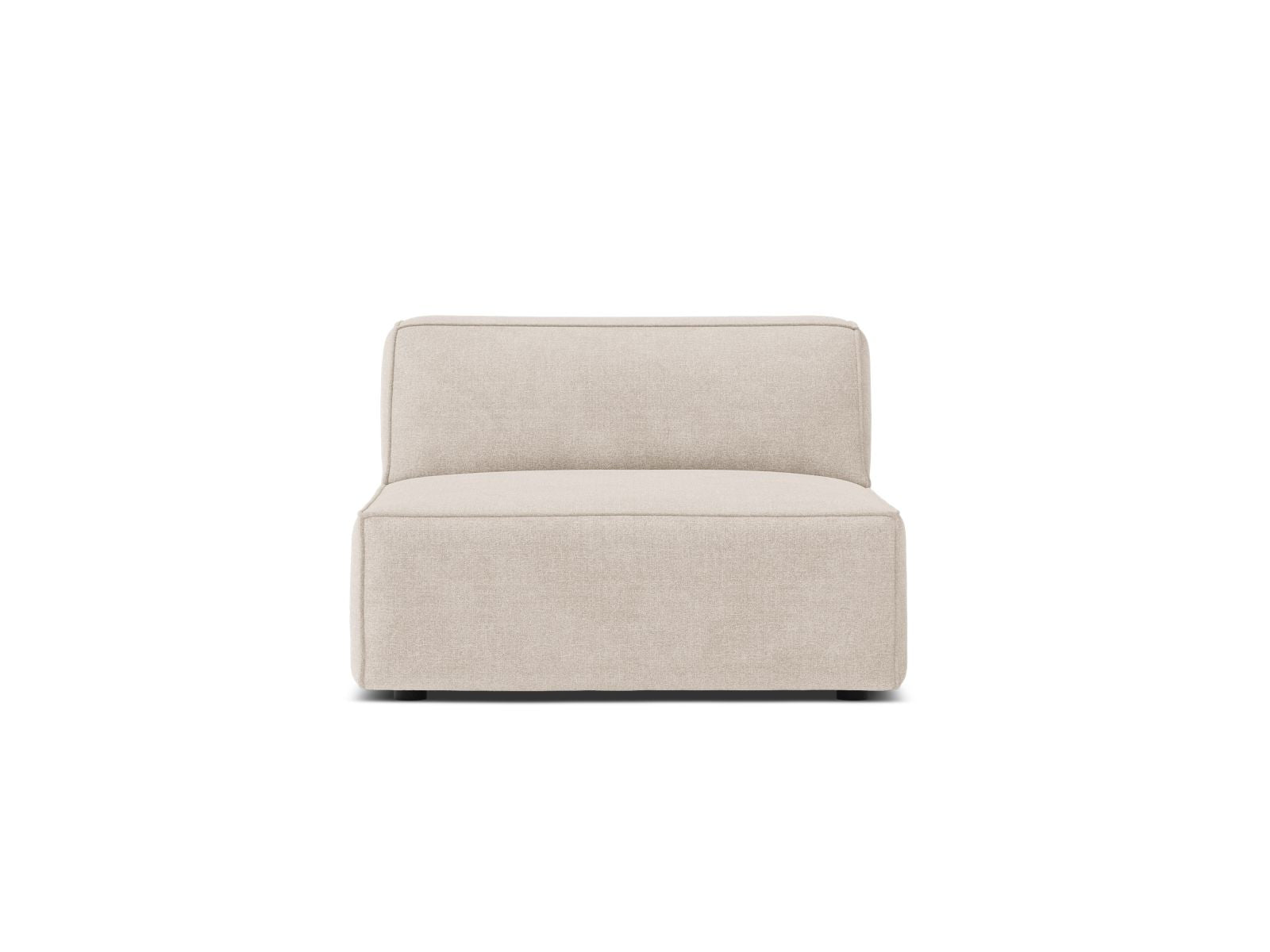 1-Sitzer Modul Armless Jodie in Beige-Liberty präsentiert im Onlineshop von KAQTU Design AG. Modulares Sofa ist von Micadoni