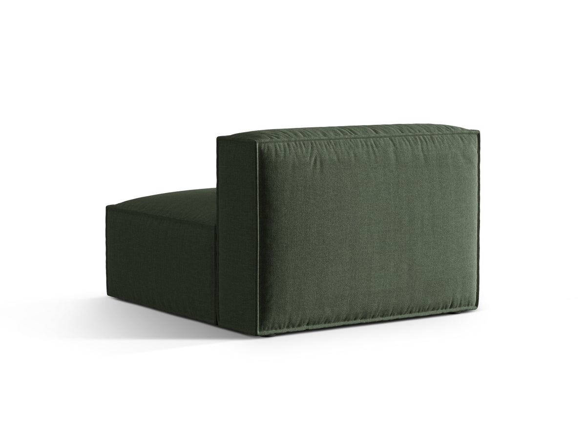 1-Sitzer Modul Armless Nuria in Moss Green-Liberty präsentiert im Onlineshop von KAQTU Design AG. Modulares Sofa ist von Micadoni