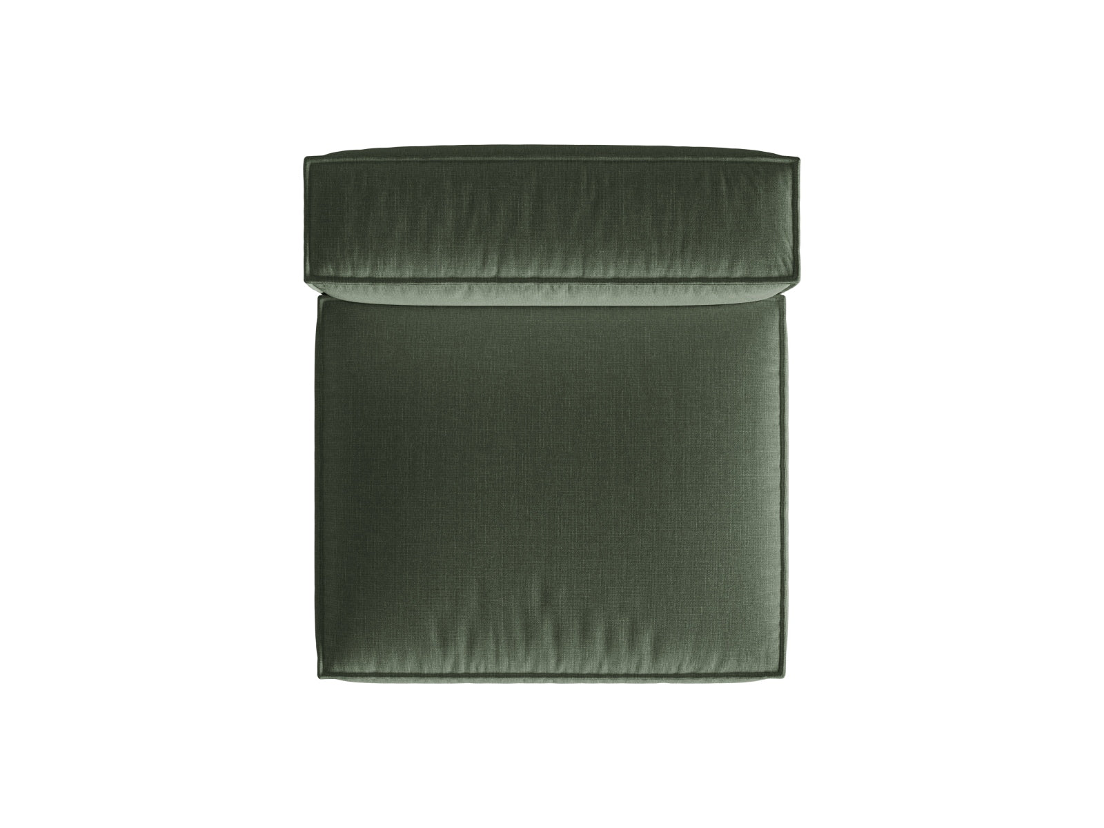 Nuria Modul Armless 1 Sitzer in Moss Green präsentiert im Onlineshop von KAQTU Design AG. Modulares Sofa ist von Micadoni