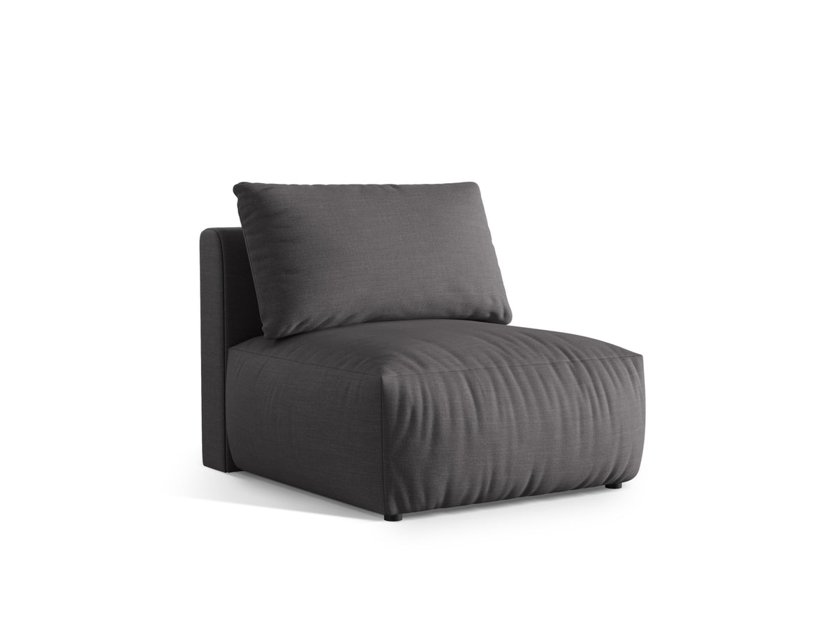 Chris Modul Armless 1 Sitzer in Sand-LINS präsentiert im Onlineshop von KAQTU Design AG. Modulares Sofa ist von Micadoni