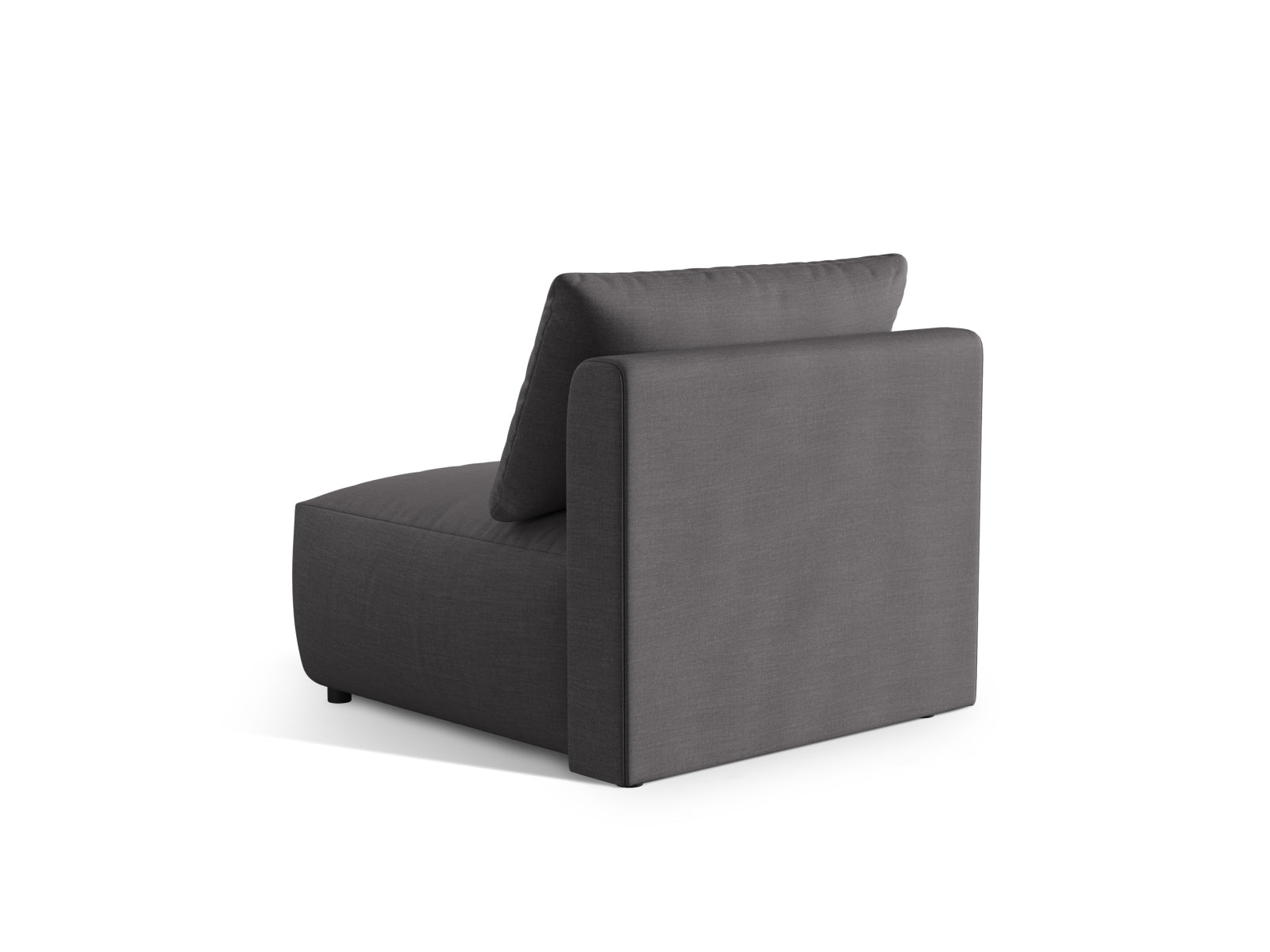 Moderner Chris Modul Armless 1 Sitzer in sanften Sandtönen, perfekt für flexible Wohnkonzepte und stilvolle Einrichtungsideen.
