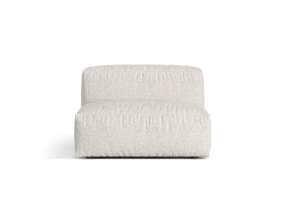 1-Sitzer Sofa Martina in Grey Beige Melange-Monet präsentiert im Onlineshop von KAQTU Design AG. Modulares Sofa ist von Micadoni