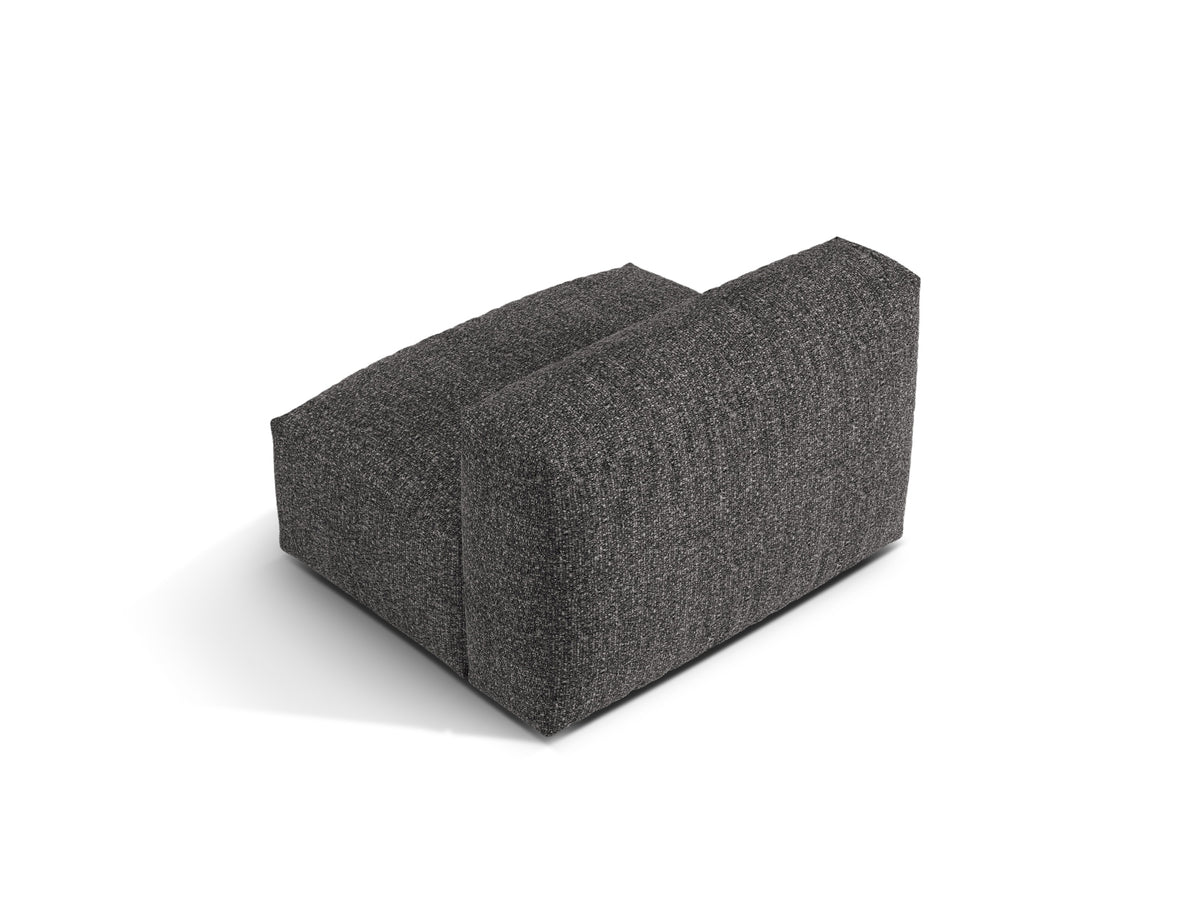 1-Sitzer Sofa Martina in Anthracite-Monet präsentiert im Onlineshop von KAQTU Design AG. Modulares Sofa ist von Micadoni