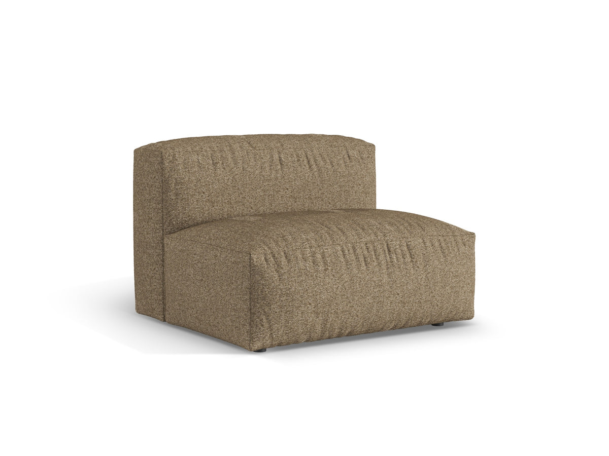 1-Sitzer Sofa Martina in Cappuccino-Monet präsentiert im Onlineshop von KAQTU Design AG. Modulares Sofa ist von Micadoni