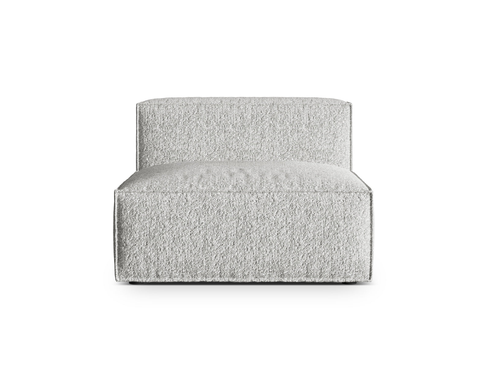 Nuria Modul Armless 1 Sitzer in Silver präsentiert im Onlineshop von KAQTU Design AG. Modulares Sofa ist von Micadoni