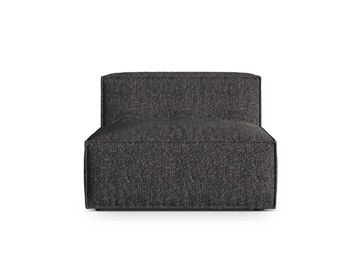 Nuria Modul Armless 1 Sitzer in Anthracite-Monet präsentiert im Onlineshop von KAQTU Design AG. Modulares Sofa ist von Micadoni
