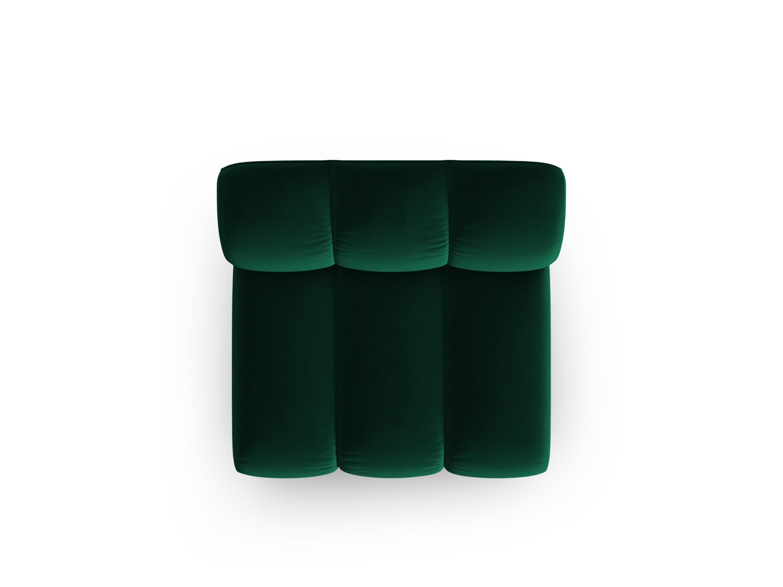 Lupine Velour Modul Armless 1 Sitzer in Bottle Green präsentiert im Onlineshop von KAQTU Design AG. Modulares Sofa ist von Micadoni