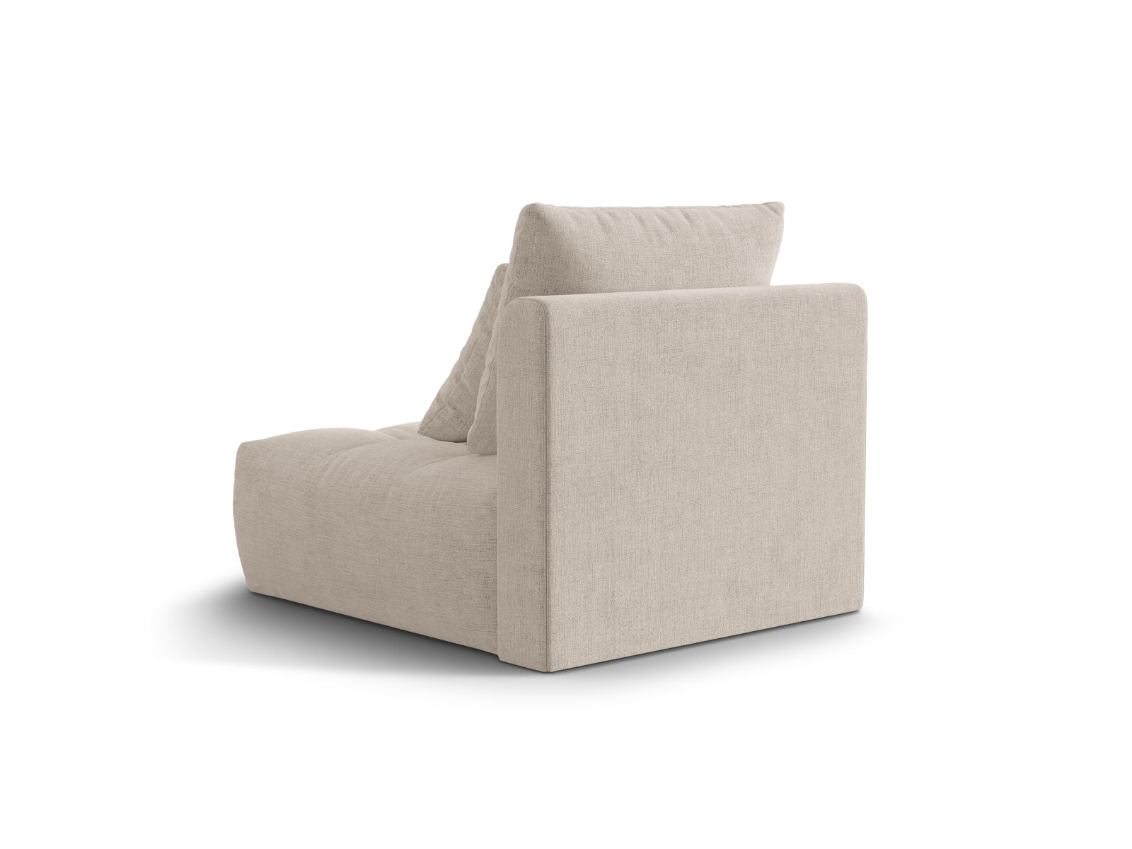 Bloom Modul Armless 1 Sitzer in Dark Beige präsentiert im Onlineshop von KAQTU Design AG. Modulares Sofa ist von Micadoni