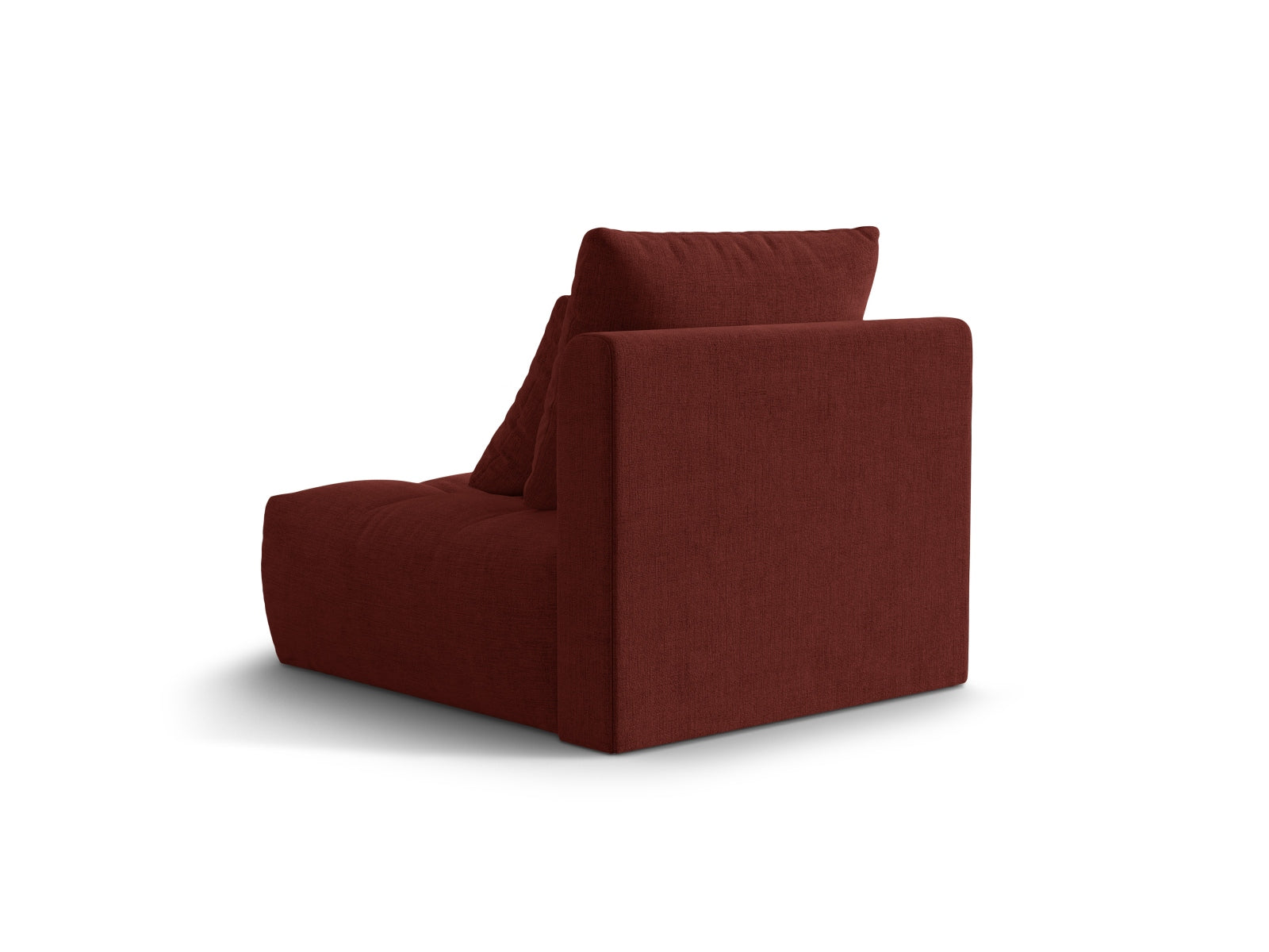 Bloom Modul Armless 1 Sitzer in Red präsentiert im Onlineshop von KAQTU Design AG. Modulares Sofa ist von Micadoni