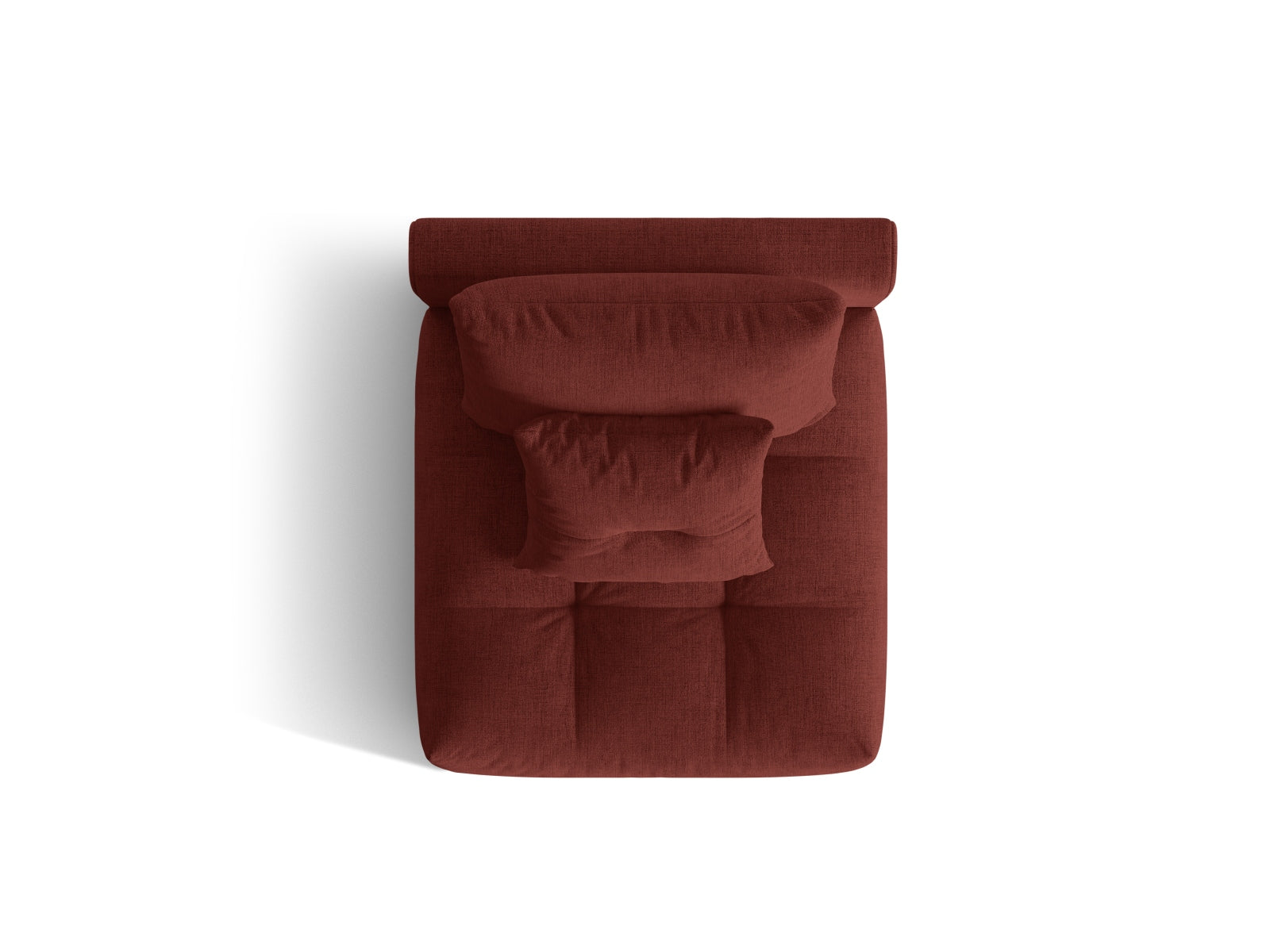 Bloom Modul Armless 1 Sitzer in Red präsentiert im Onlineshop von KAQTU Design AG. Modulares Sofa ist von Micadoni