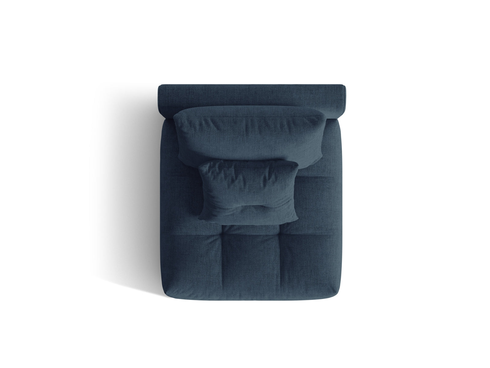 Bloom Modul Armless 1 Sitzer in Dark Blue präsentiert im Onlineshop von KAQTU Design AG. Modulares Sofa ist von Micadoni