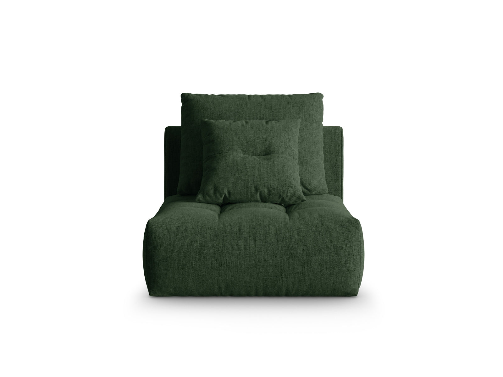 Bloom Modul Armless 1 Sitzer in Moss Green präsentiert im Onlineshop von KAQTU Design AG. Modulares Sofa ist von Micadoni