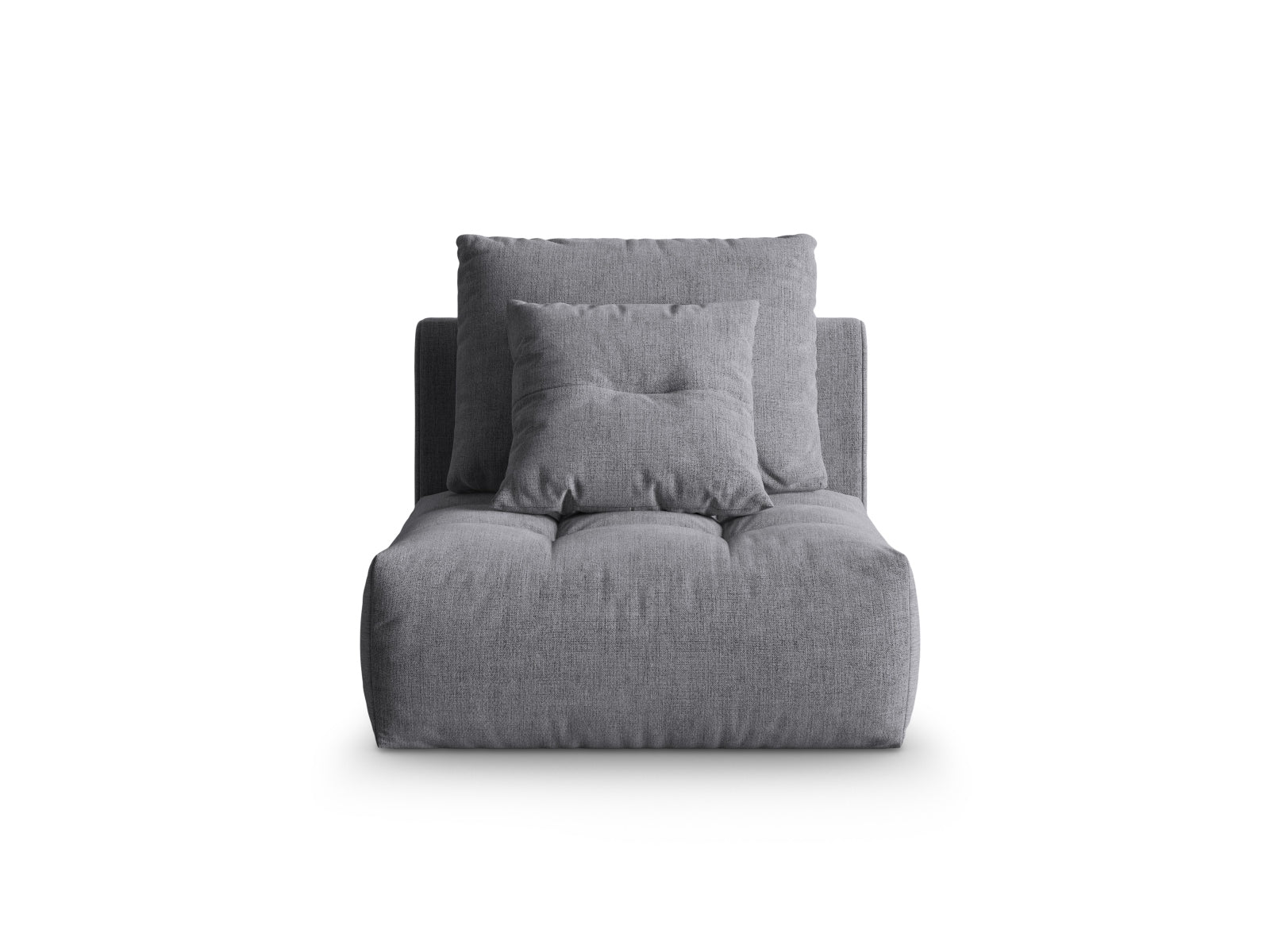 Bloom Modul Armless 1 Sitzer in Grey präsentiert im Onlineshop von KAQTU Design AG. Modulares Sofa ist von Micadoni