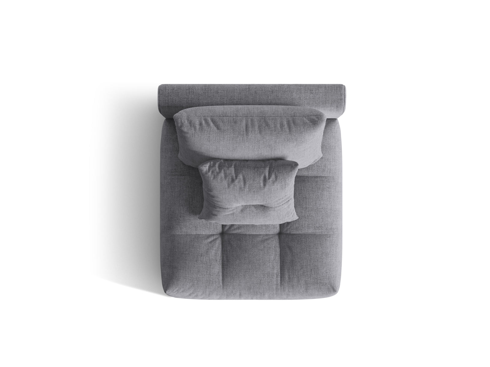 Bloom Modul Armless 1 Sitzer in Grey präsentiert im Onlineshop von KAQTU Design AG. Modulares Sofa ist von Micadoni