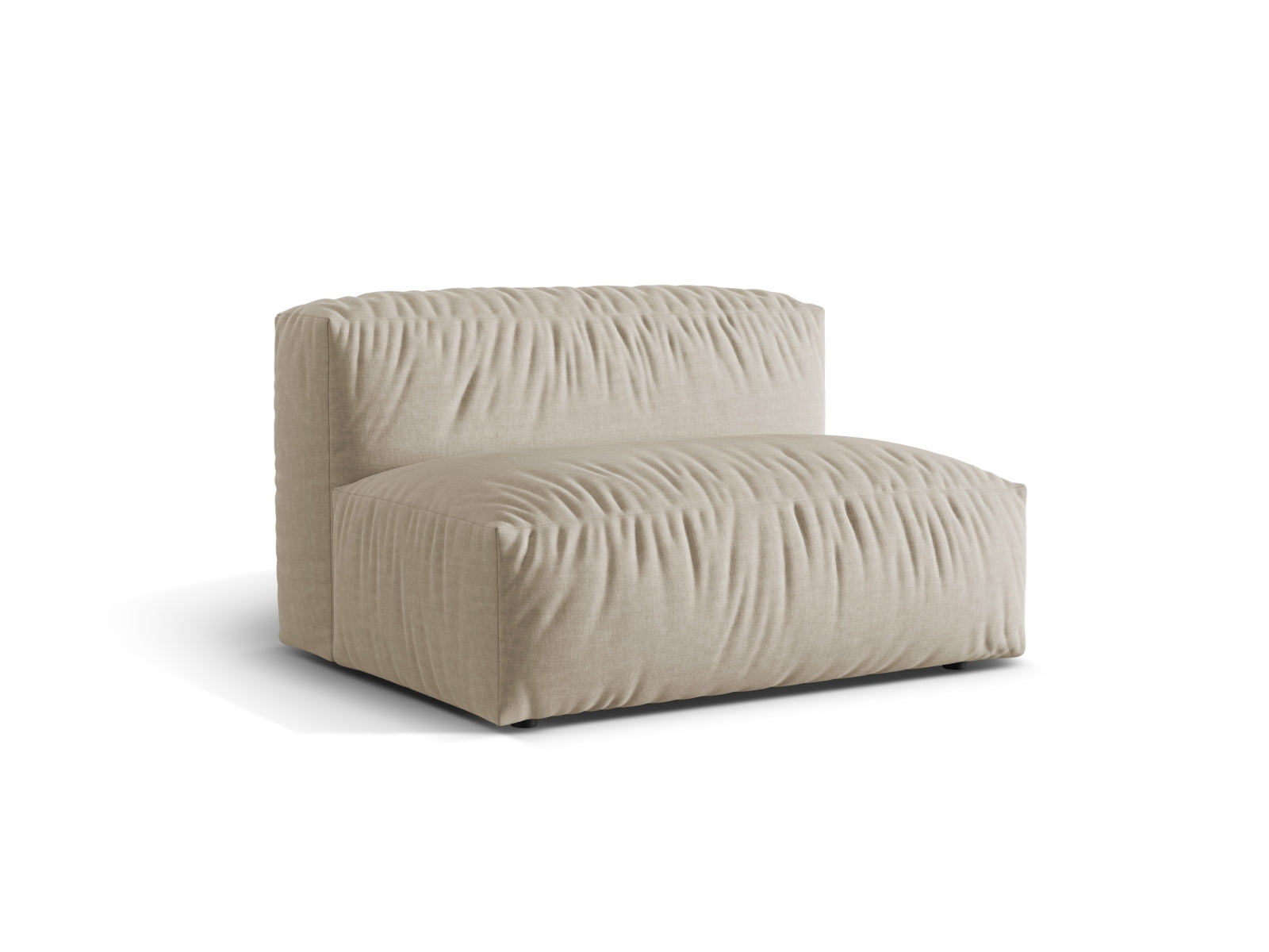 Martina Modul Armless 1 Sitzer in Light Beige präsentiert im Onlineshop von KAQTU Design AG. Modulares Sofa ist von Micadoni