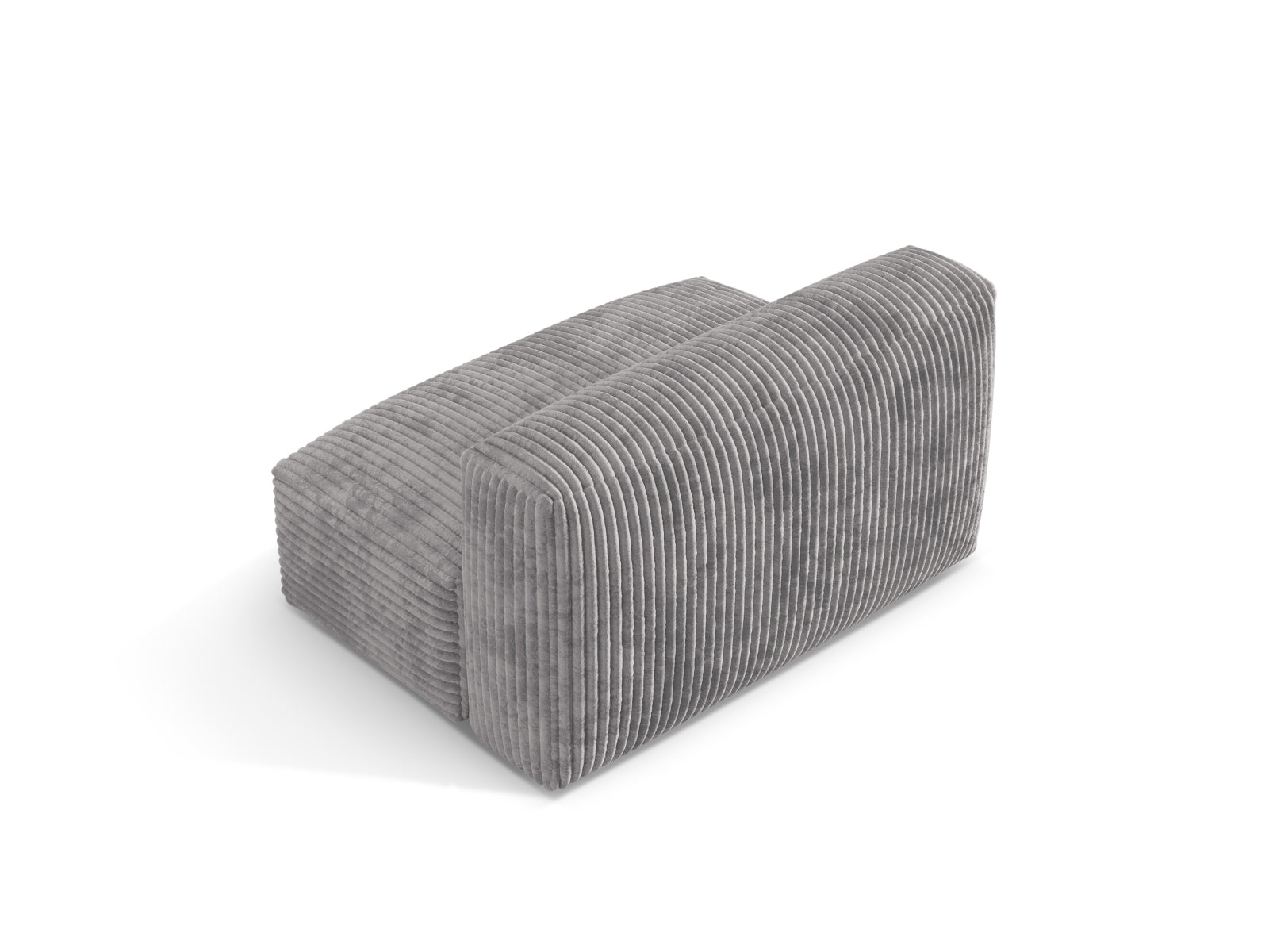 Martina Modul Armless 1 Sitzer in Light Grey präsentiert im Onlineshop von KAQTU Design AG. Modulares Sofa ist von Micadoni