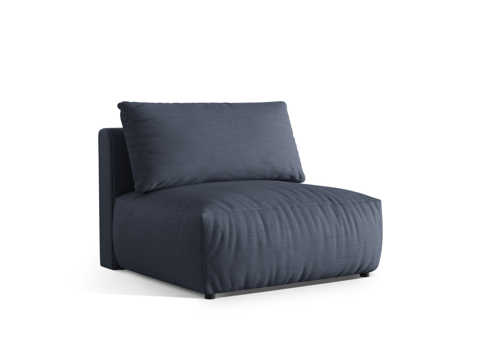 Stylischer Chris Modul Armless 1 Sitzer in zartem Hellgrün, perfekt für flexible Raumgestaltungen und zeitgemäße Einrichtungskonzepte.