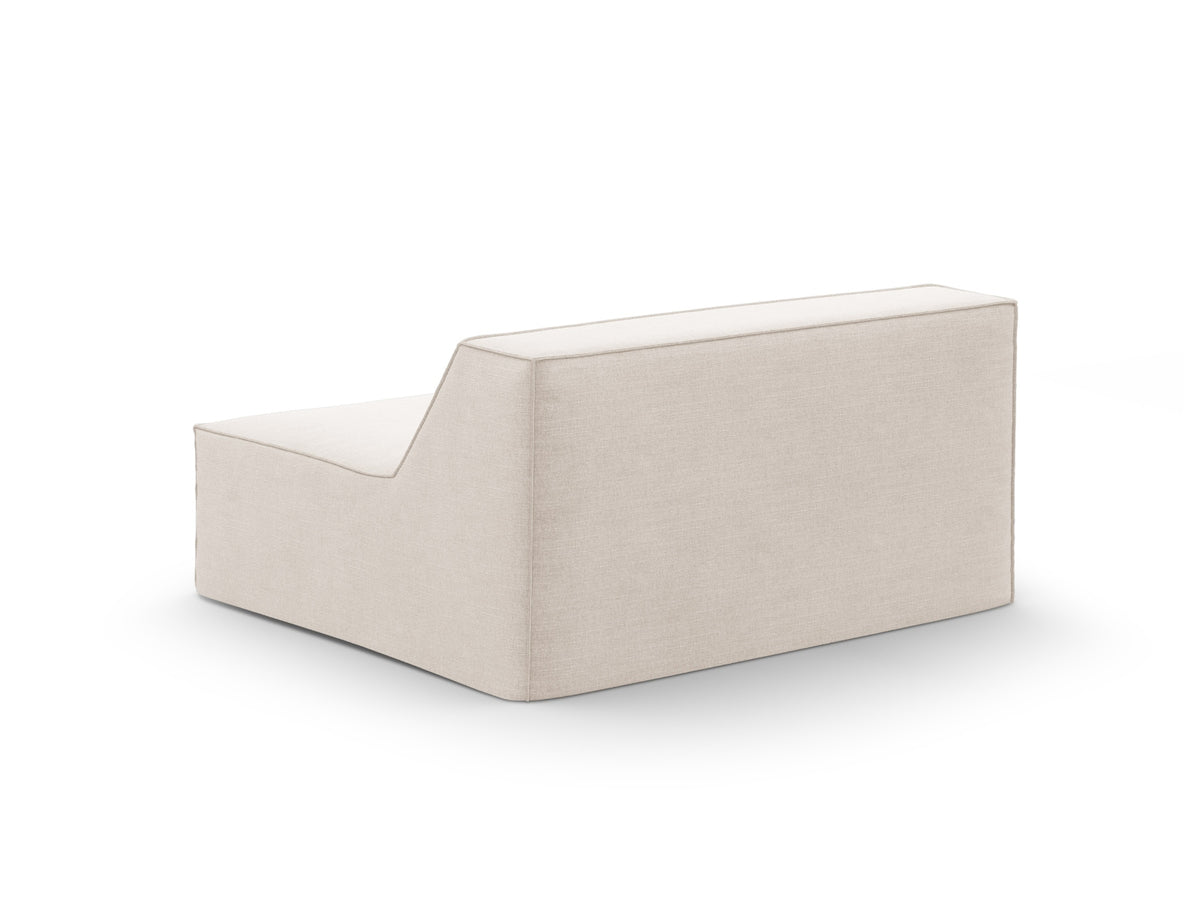 Jodie Modul Armless 1 Sitzer mit abnehmbaren Bezug in Beige-LINS präsentiert im Onlineshop von KAQTU Design AG. Modulares Sofa ist von Micadoni