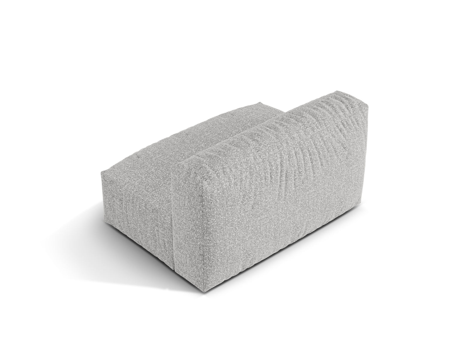 Elegantes 1-Sitzer Sofa Martina Wide in schickem Silber, ideal für moderne Wohnräume. Hochwertige Verarbeitung und zeitgemäße Ästhetik von Micadoni.