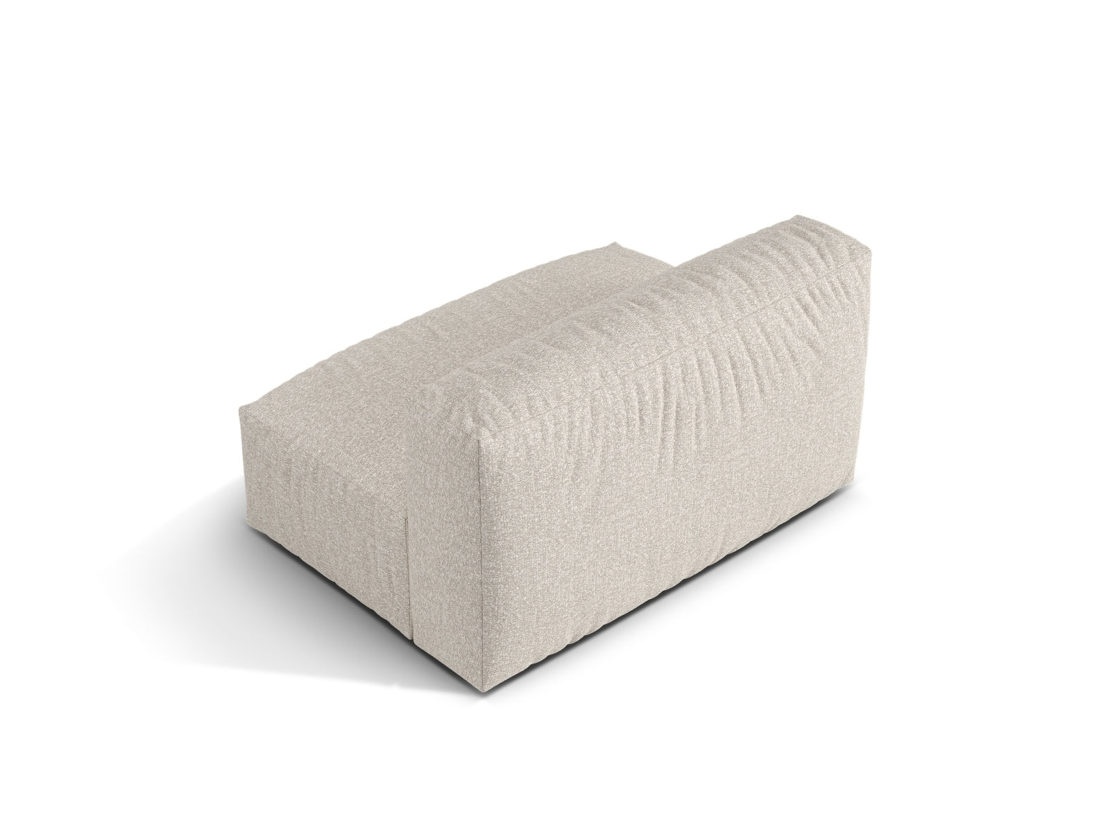 Elegantes 1-Sitzer Sofa Martina Wide in Beige von Micadoni, perfekt für moderne Wohnkonzepte und gemütliche Entspannung.