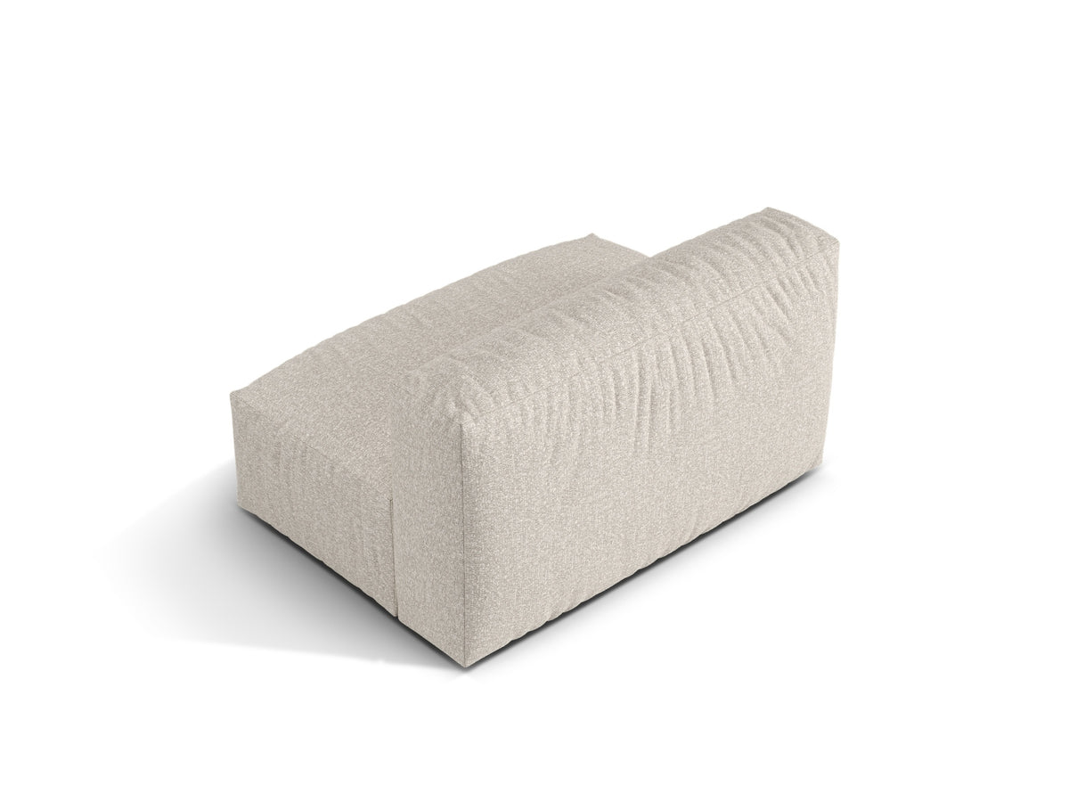 1-Sitzer Sofa Martina Wide in Beige-Monet präsentiert im Onlineshop von KAQTU Design AG. Modulares Sofa ist von Micadoni