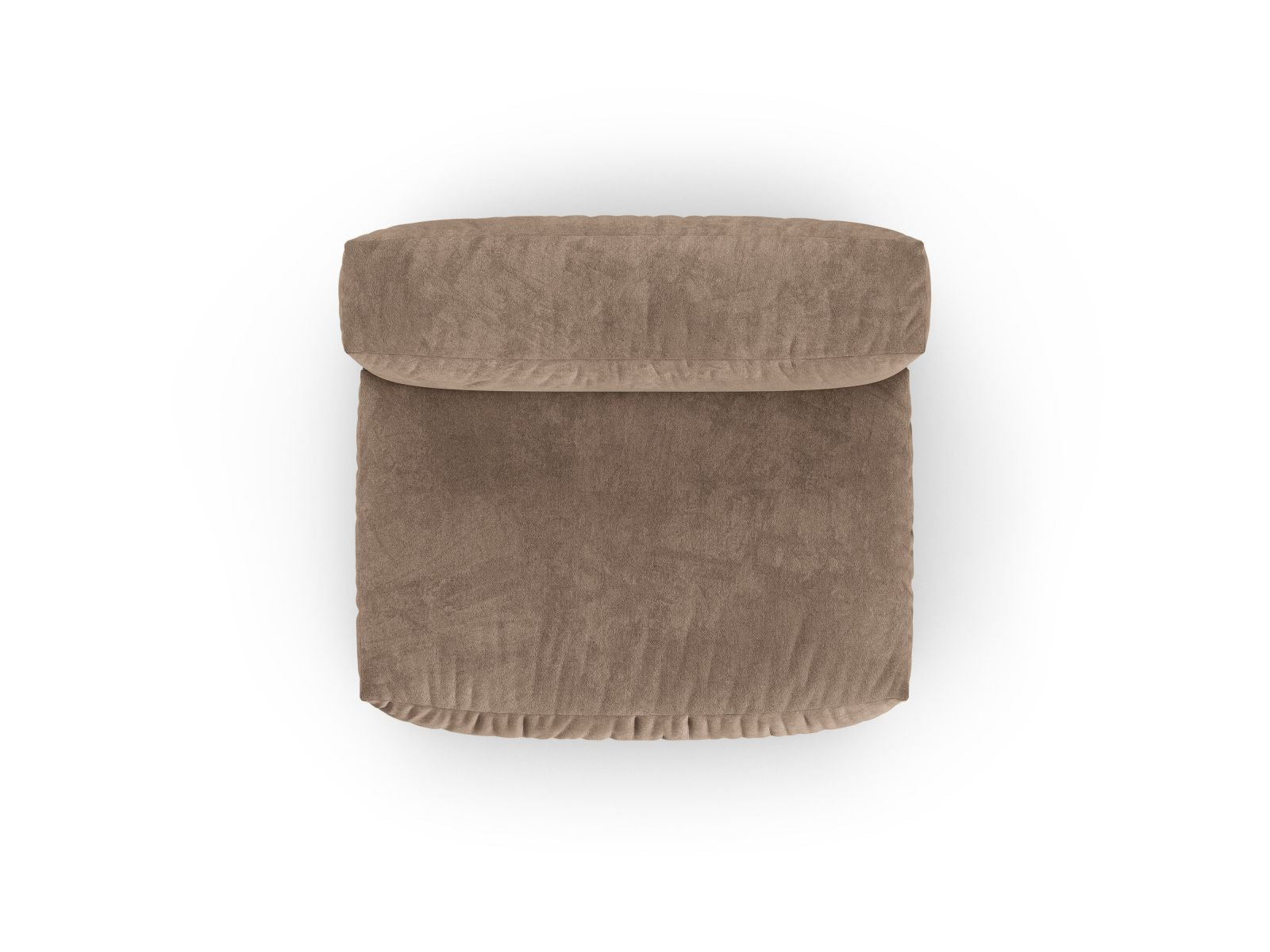 Stilvolles 1-Sitzer Sofa Martina Wide XL in edlem Dunkelbeige, perfekt für gemütliche Stunden und zeitgemäße Einrichtung.