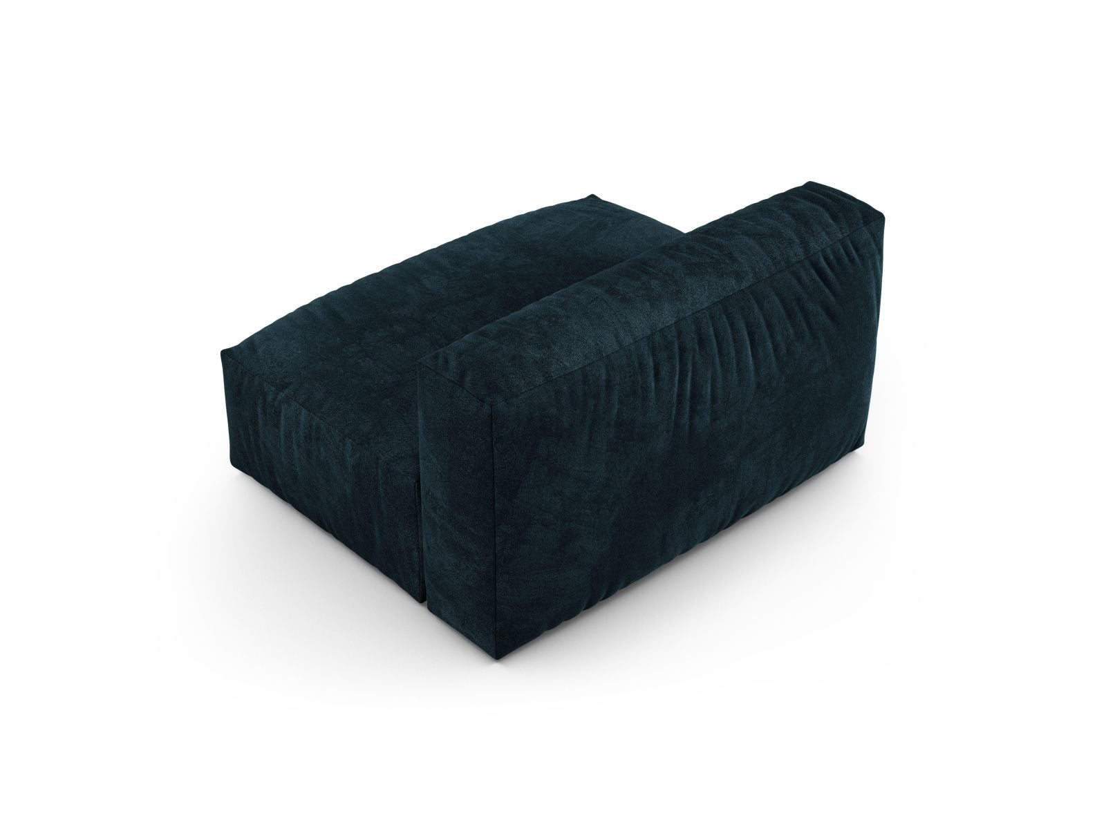 Elegantes 1-Sitzer Sofa Martina Wide XL in tiefem Petrol, ideal für moderne Wohnkonzepte und vielseitige Raumgestaltungen.