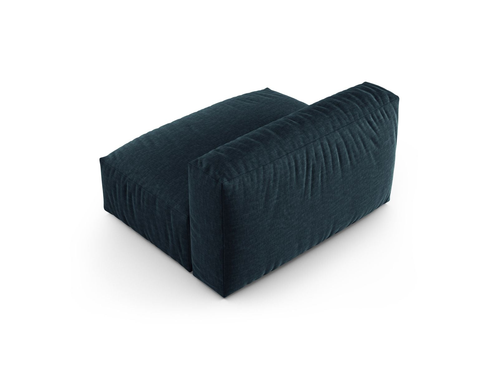 Elegantes 1-Sitzer Sofa Martina Wide XL in modernem Blue Jeans-Boston, ideal für stilvolle Wohnräume und entspannte Momente.